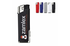 Briquet LED métallique