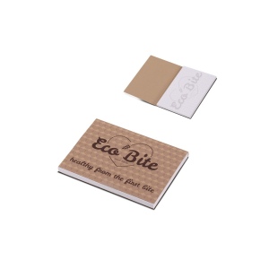 Bloc papier repositionnable avec couverture souple FSC 100 X72