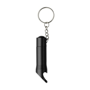 Porte-clés torche et décapsuleur Carla