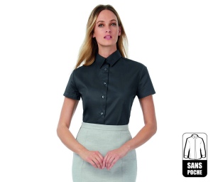 Chemisette coton twill femme