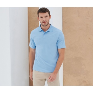 Polo homme respirant