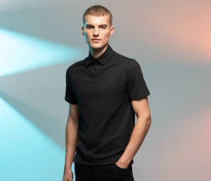 Polo homme stretch