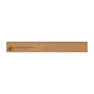 Regle bambou 30 cm a la forme (+Gravure laser LA21)