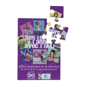 Puzzle magnetique 14,4x20,5 cm (+Quadri numérique QV11)