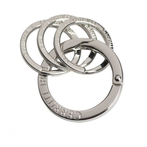 Porte-clefs Zoom Argent