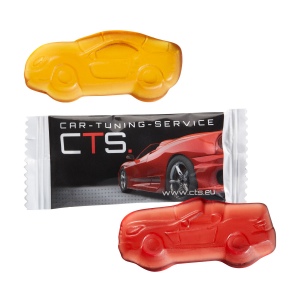 Gommes de fruits PERSONNALISÉES, 12 - 16 g avec gélatine