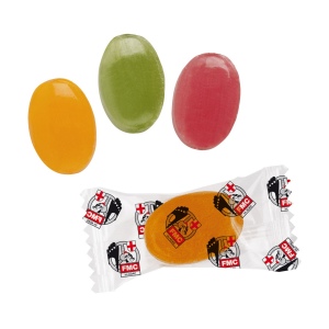 Bonbons en flowpack, Maxi oval