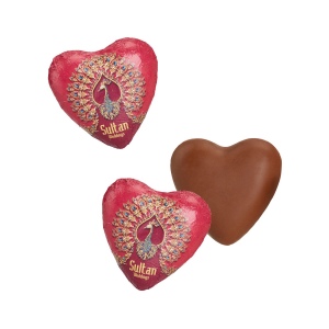 Cœur en chocolat - personnalisé