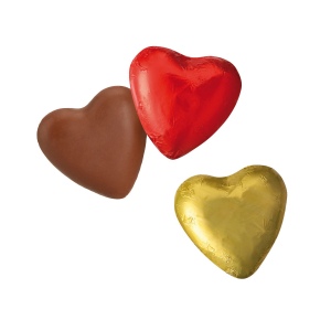 Cœur en chocolat - motifs standards