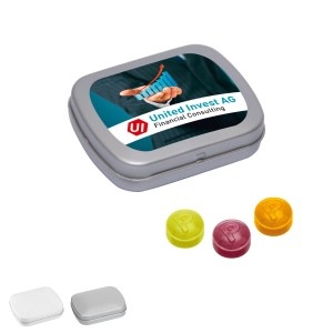 Mini boîte à pastilles avec Bonbons Pulmoll