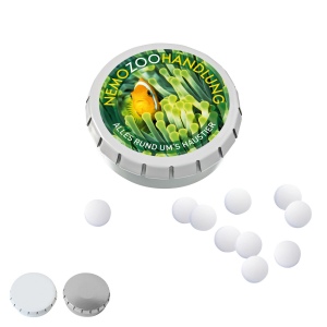 SUPER MINI Boîte «Clic-Clac» avec pastilles à la menthe, 20g