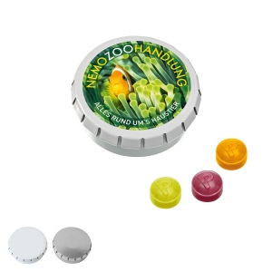 SUPER MINI Boîte «Clic-Clac» avec Bonbons Pulmoll, 22g