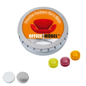 MINI Boîte «Clic-Clac» avec Bonbons Pulmoll, 50g
