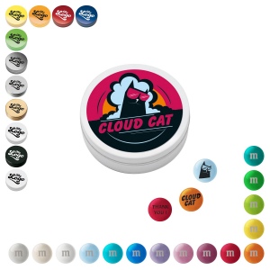 Bonbons en chocolat M&M’S® personnalisés en boîte