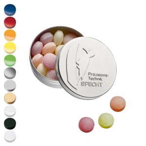 Boîte XS avec couvercle estampé avec bonbons aux fruits XS Kalfany, 16g