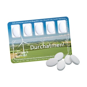 Smart Card avec  sans sucres pastilles à la menthe