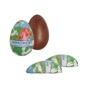 Demi-œuf de Pâques en chocolat