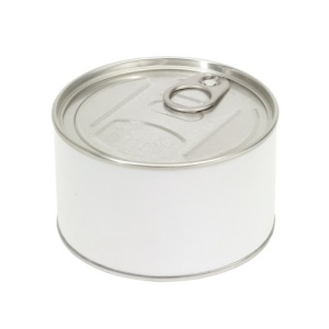 Clock TEAR OPEN in a tin