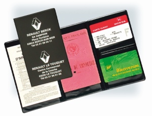 Porte Carte Grise TRIPTIC - Budget