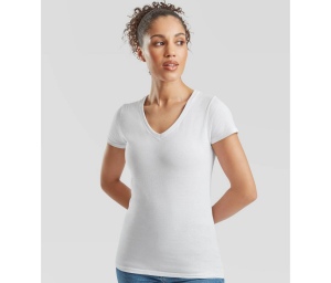 Tee-shirt col V femme valueweight
