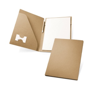 POE. Porte-documents papier recyclé A4 (450 g/m²)