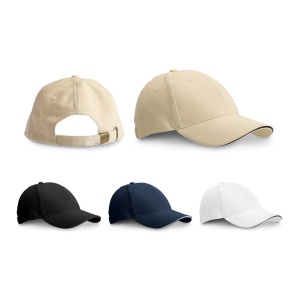 CHRISTOPHE. Casquette sandwich 100% coton