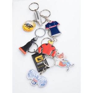 Porte-clés zamac quadri premium - 35 mm