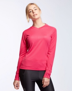 T-Shirt Femme Running Manches Longues 140 g/m²