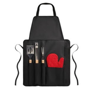 DONAU EAST - Tablier gants et outils BBQ