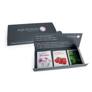 Coffret 3 sachets graines