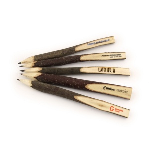 Crayon bois brut grand modèle