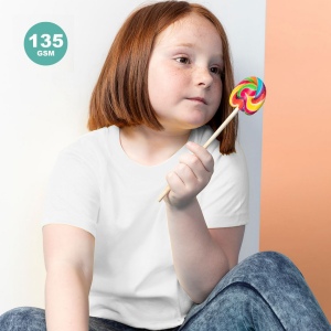 T-Shirt Enfant Blanc - Hecom
