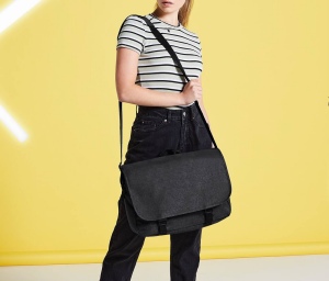 Sacoche tendance bicolore