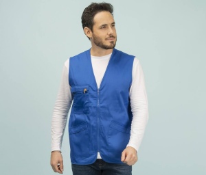 Gilet multi-poches polycoton