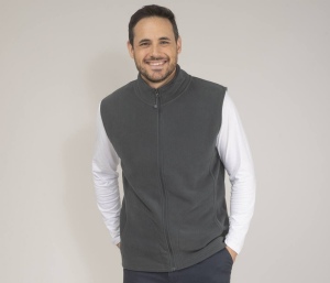 Gilet micropolaire homme