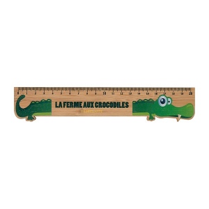 Regle bambou 20 cm a la forme (+Quadri numérique QV11)