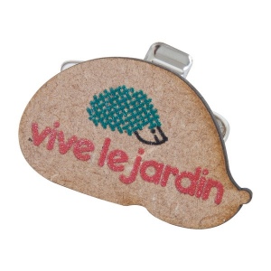 Badge bois <25 cm² a la forme (+Quadri numérique QV11)