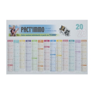 Calendrier bancaire 2024 13m (+Quadri numérique QV11)