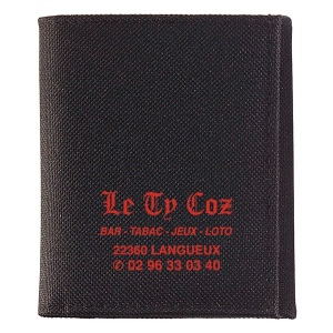 Porte-monnaie multipoche (+Sérigraphie TB21)