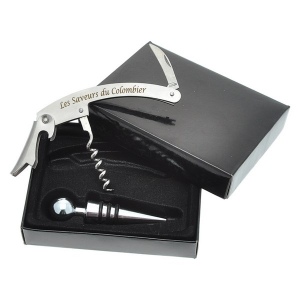 Set bouchon sommelier decaps (+Gravure laser métal YA21)