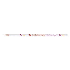 Crayon de papier vernis blanc (+Quadri numérique QV11)