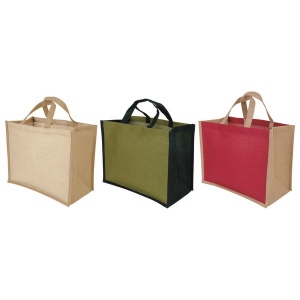 Sac shopping toile de jute 19l (+Sérigraphie TB31)