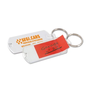 PORTE CLES PORTE ETIQUETTE (anneau 25 mm)