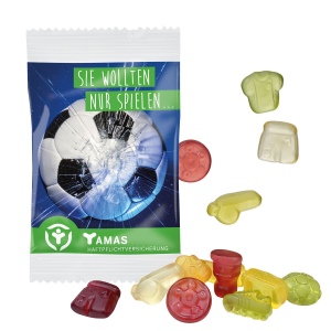 Gommes de fruits STANDARD, 15 g, sachet compostable
