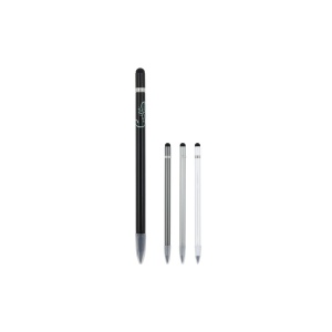 Crayon en aluminium longue durée avec gomme
