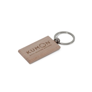 Porte-clés rectangulaire en bois