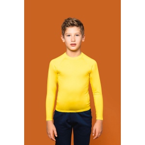 T-shirt double peau sport manches longues enfant