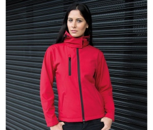 Veste softshell femme à capuche