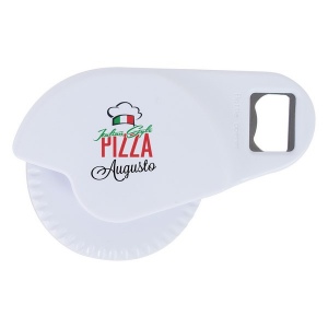Roulette pizza et decapsuleur (+Tampographie TA21)