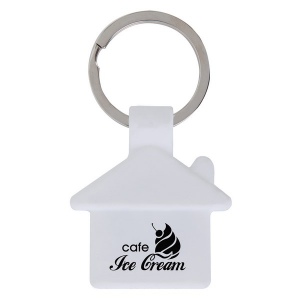 Porte-cles jeton maison (+Tampographie TA31)